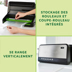Machine Sous Vide avec Compartiment et Cutter (Accessoires Inclus)