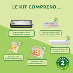 Machine Sous Vide avec Compartiment et Cutter (Accessoires Inclus)