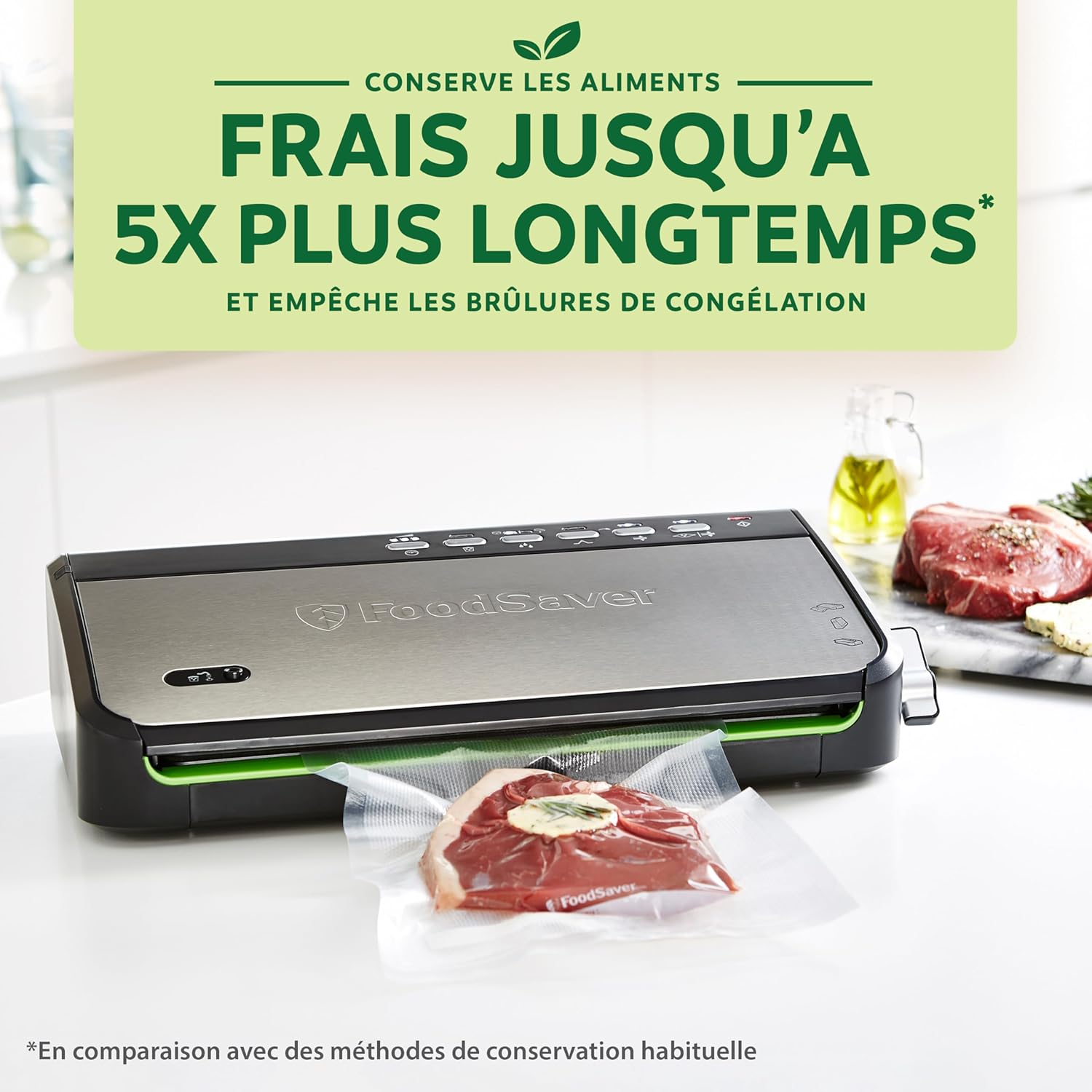 Machine Sous Vide avec Compartiment et Cutter (Accessoires Inclus)
