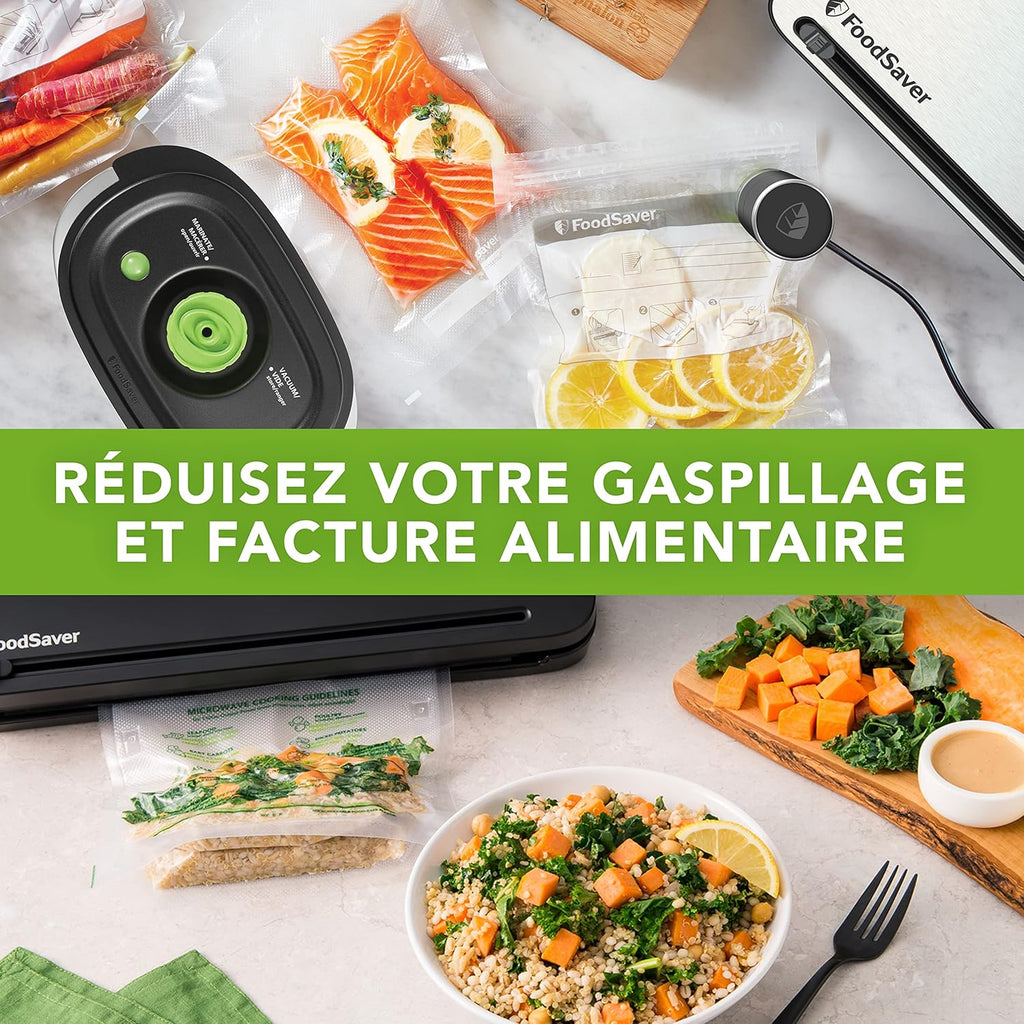 Machine Sous Vide avec Compartiment et Cutter (Accessoires Inclus)