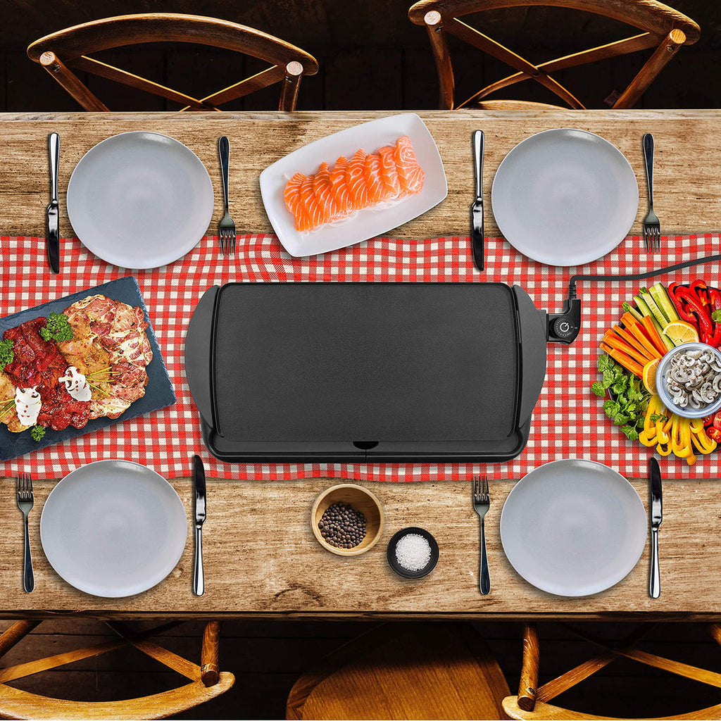 Duronic GP20 Plancha Électrique XL 2000W