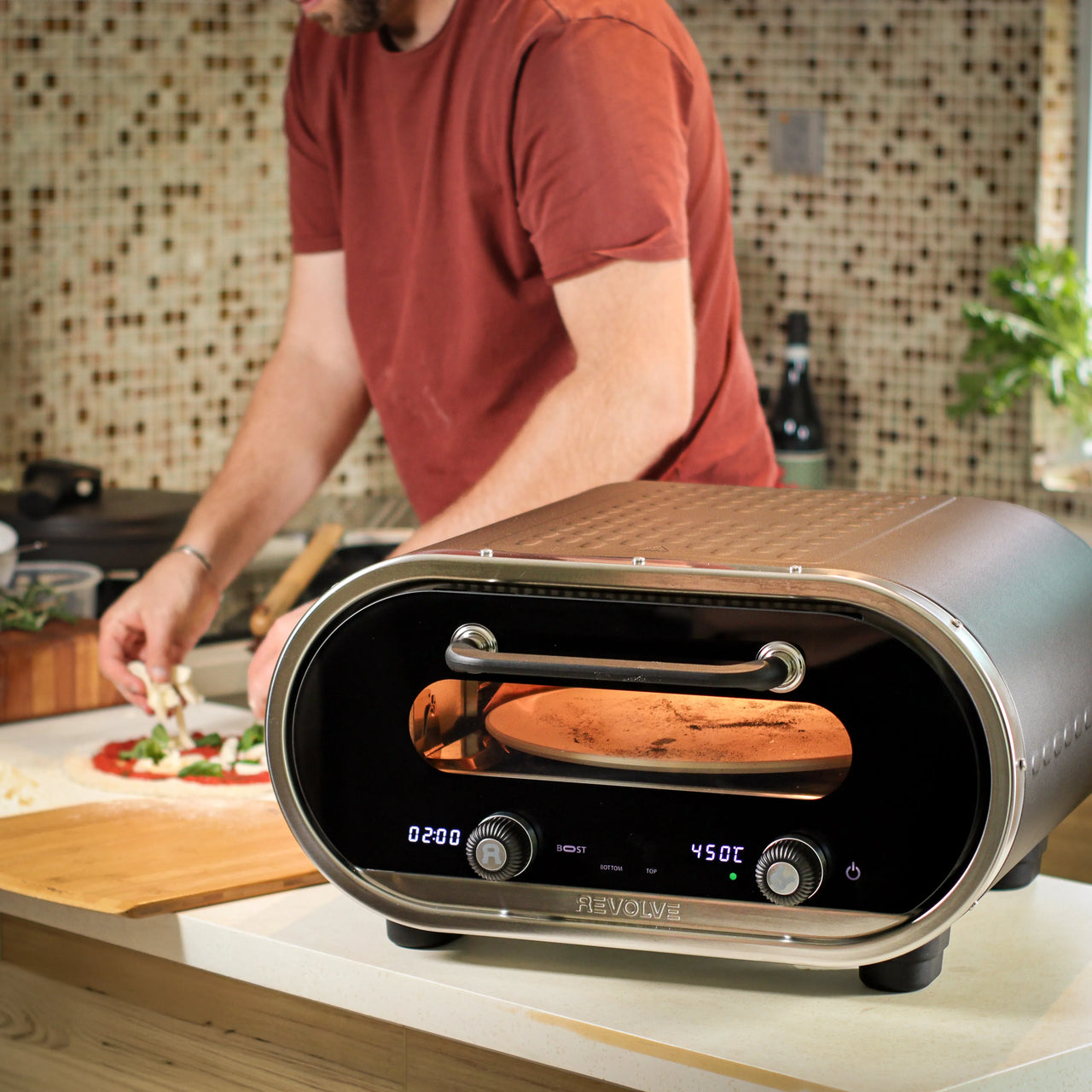 Four à pizza électrique intelligent Evolve